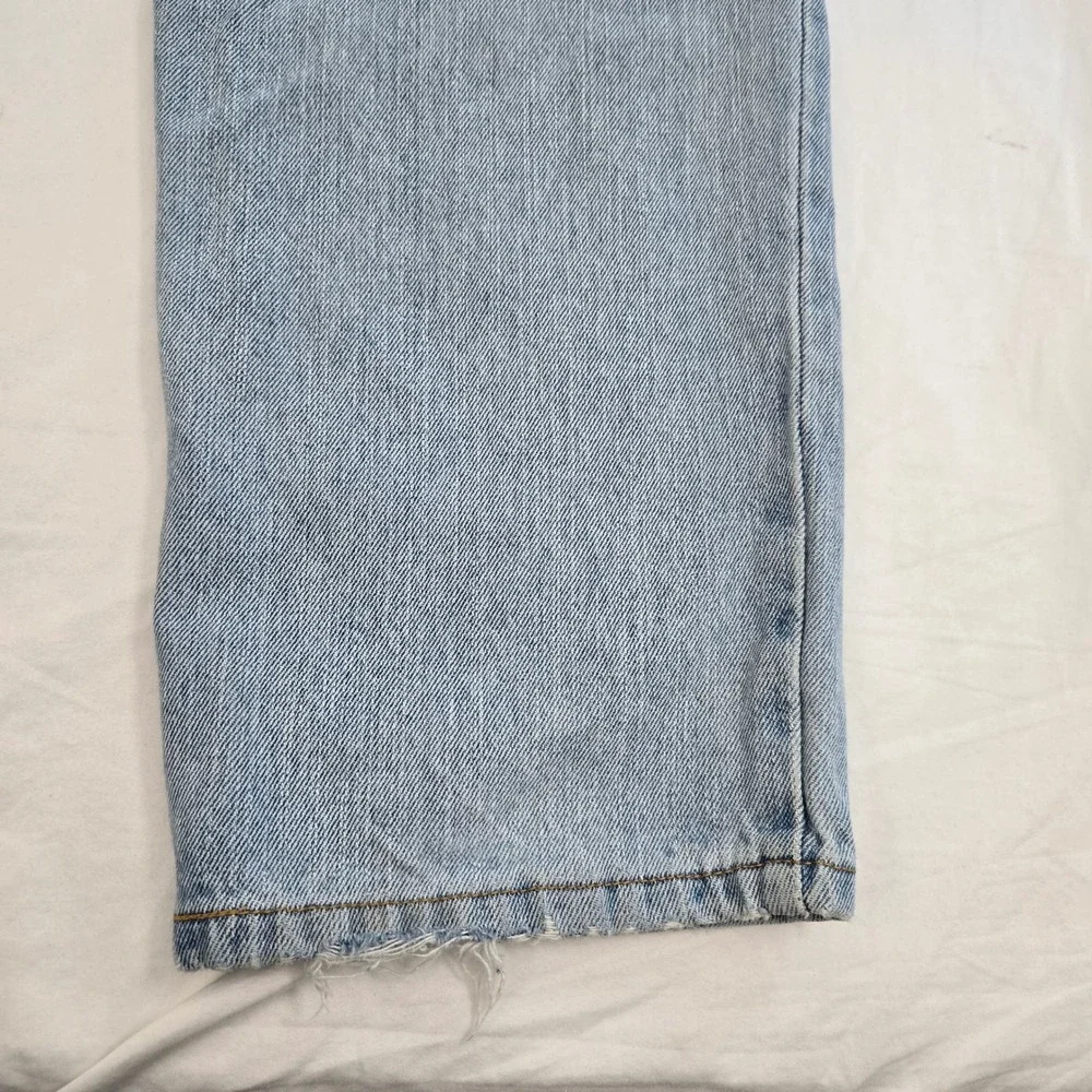 Vintage Levis 550 Jeans 33x36 Relaxed Tapered THASHED Grunge‎ Skater Baggy 90s